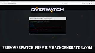 overwatch license generator
